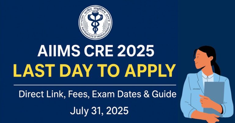 AIIMS CRE 2025