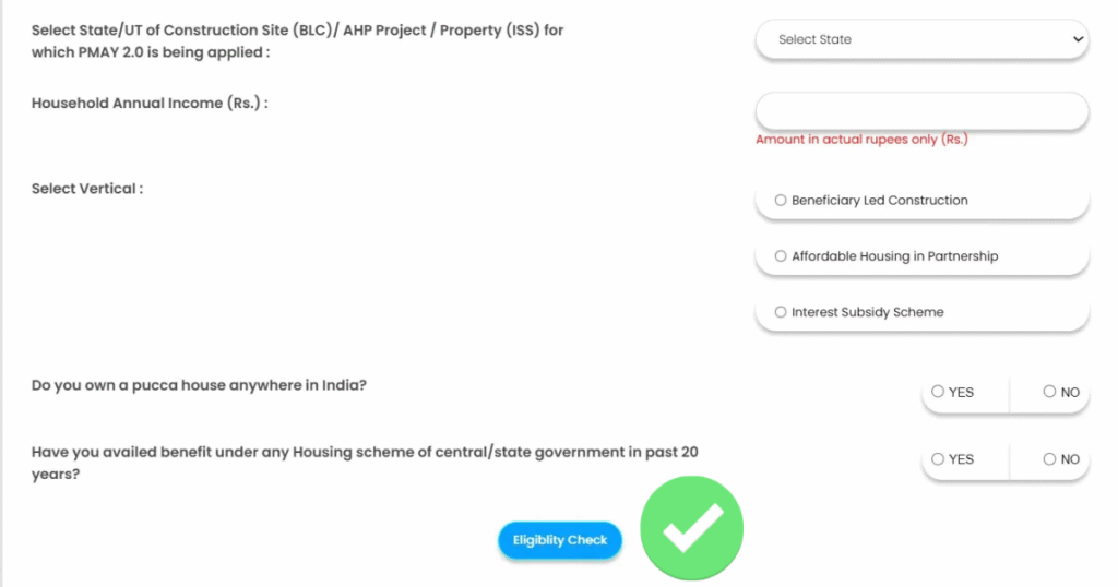 Pm Awas Yojana Urban 2.0 Eligibility Criteria In Hindi