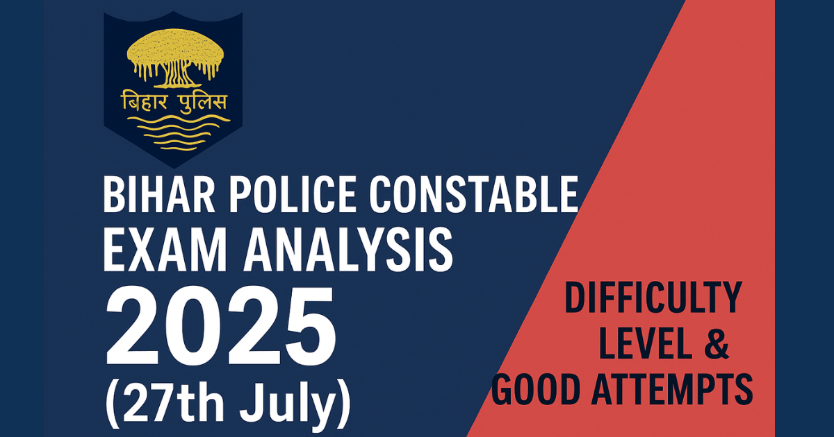 Bihar Police Admit Card 2025