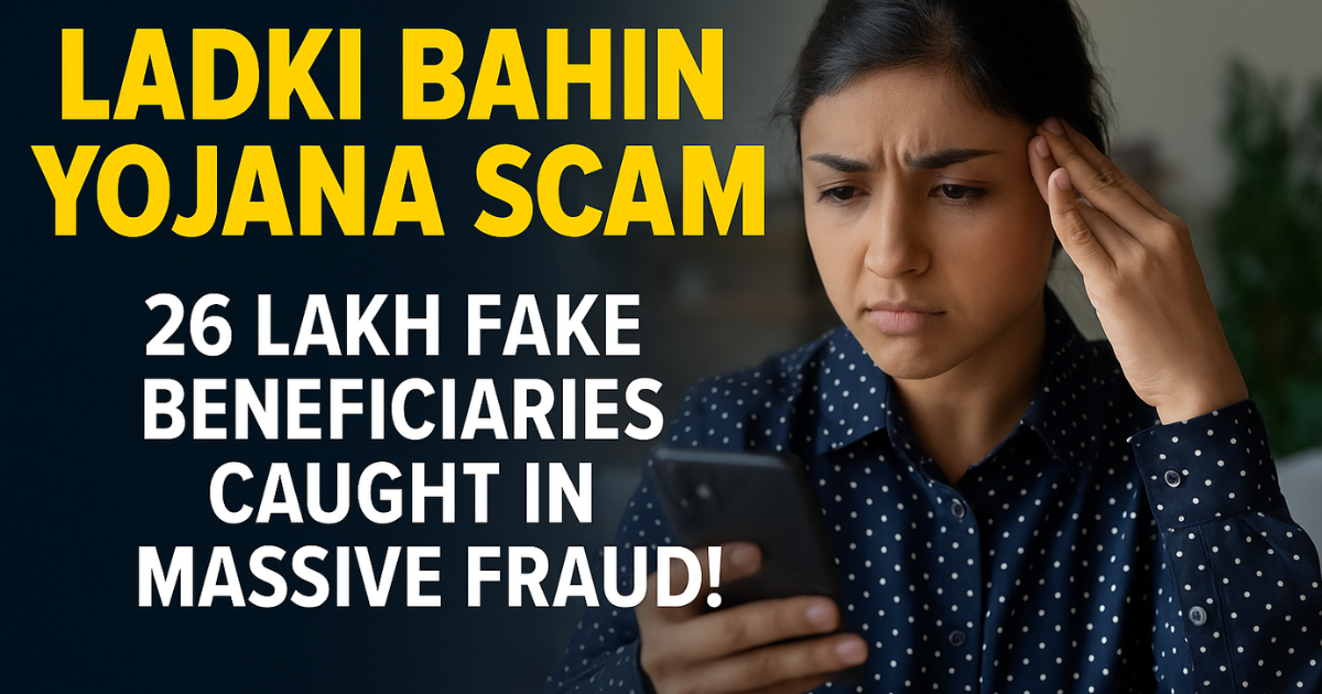 Ladki Bahin Yojana Scam Shocks
