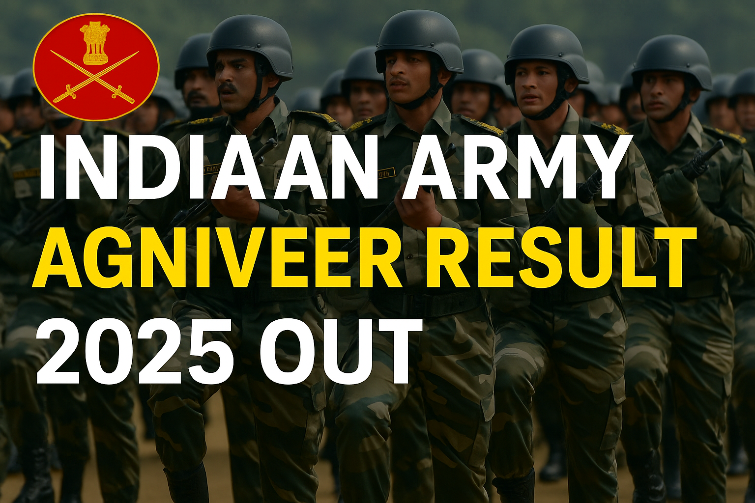 Indian Army Agniveer Result 2025 Out